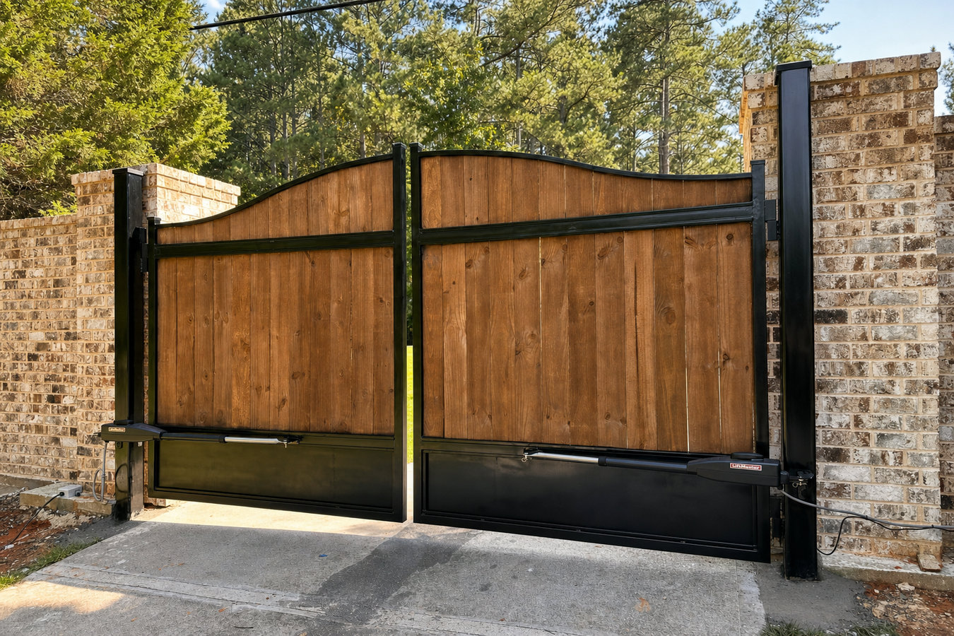 Automatic gate installation in Santa Rosa, CA